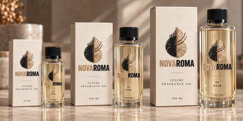 BD Noir NOVAROMA luxury fragrance oil — 50ml, 200ml and 500ml